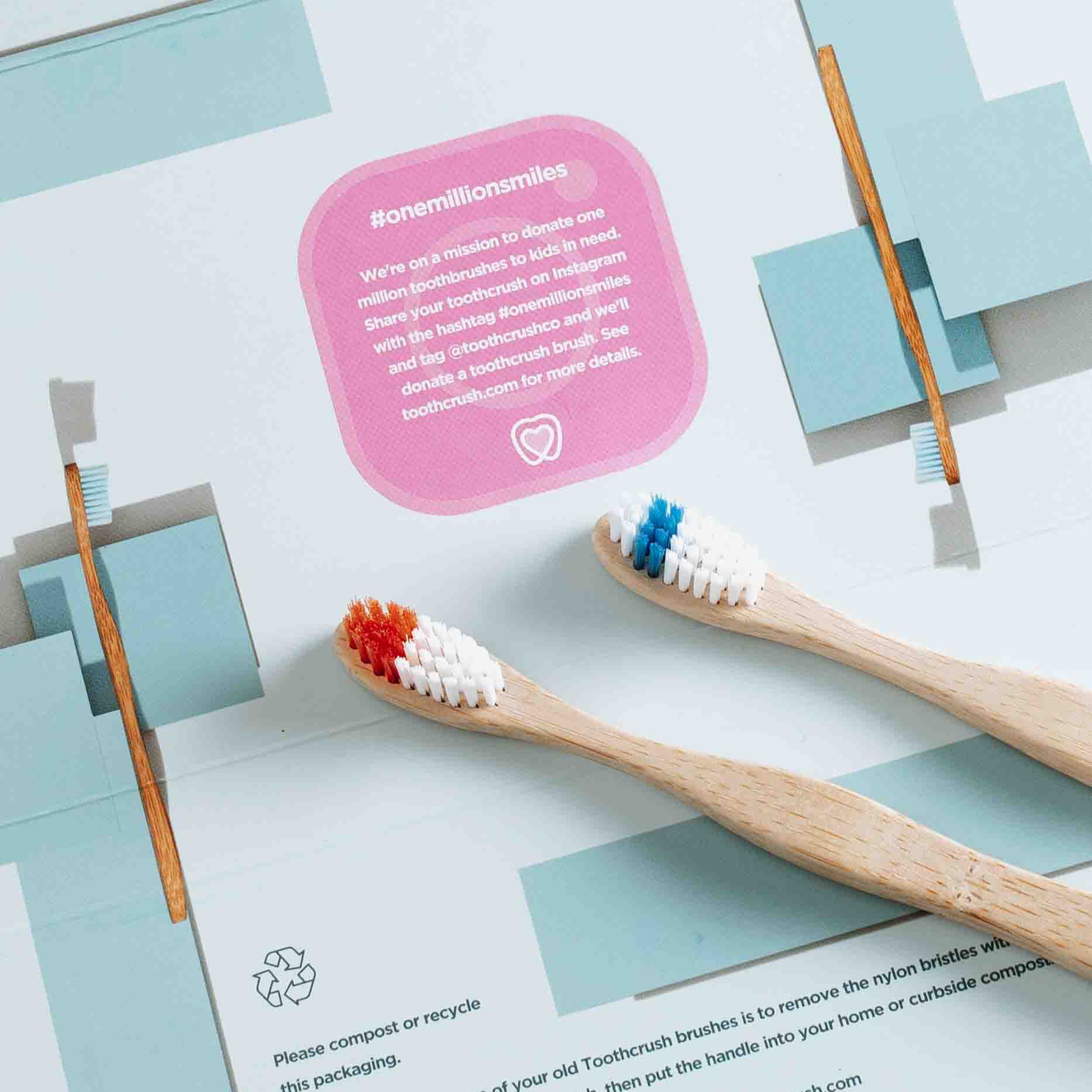 New Zealand Bamboo Toothbrush Bi-monthly Gift Subscription