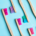 6 pack Bamboo Toothbrush