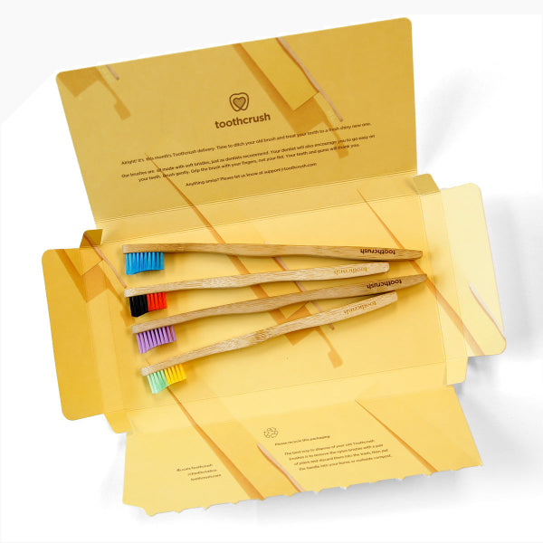 New Zealand Bamboo Toothbrush Monthly Subscription - Toothcrush